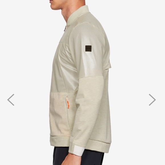 Under Armour | Beige Zip Up Jacket - Picture 3 of 12